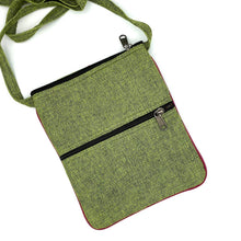 Load image into Gallery viewer, Embroidered Floral 5-Zip Crossbody Bag