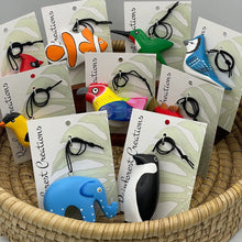 Load image into Gallery viewer, Mini Penguin Balsa Ornament