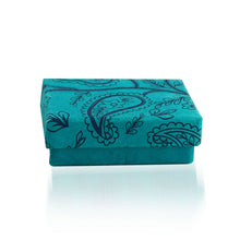 Load image into Gallery viewer, SERRV Teal Gift Box - Small