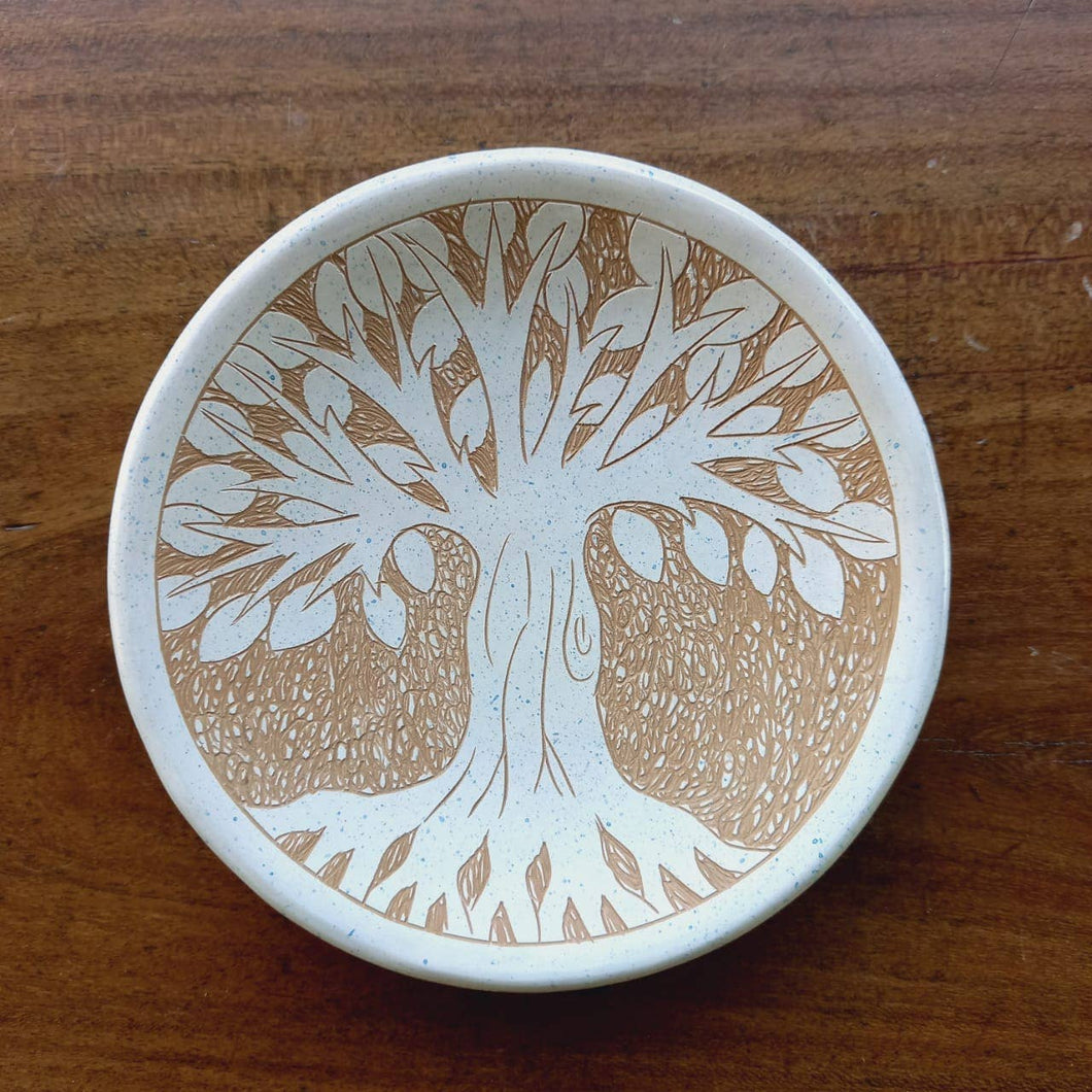 Ceramic Ring Dish - Tree of Life