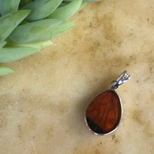 Load image into Gallery viewer, Juno Silverspot Butterfly Pendant