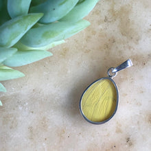 Load image into Gallery viewer, Orange-barred Sulphur Butterfly Pendant