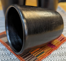 Load image into Gallery viewer, Black Ceramic Goblet Mug
