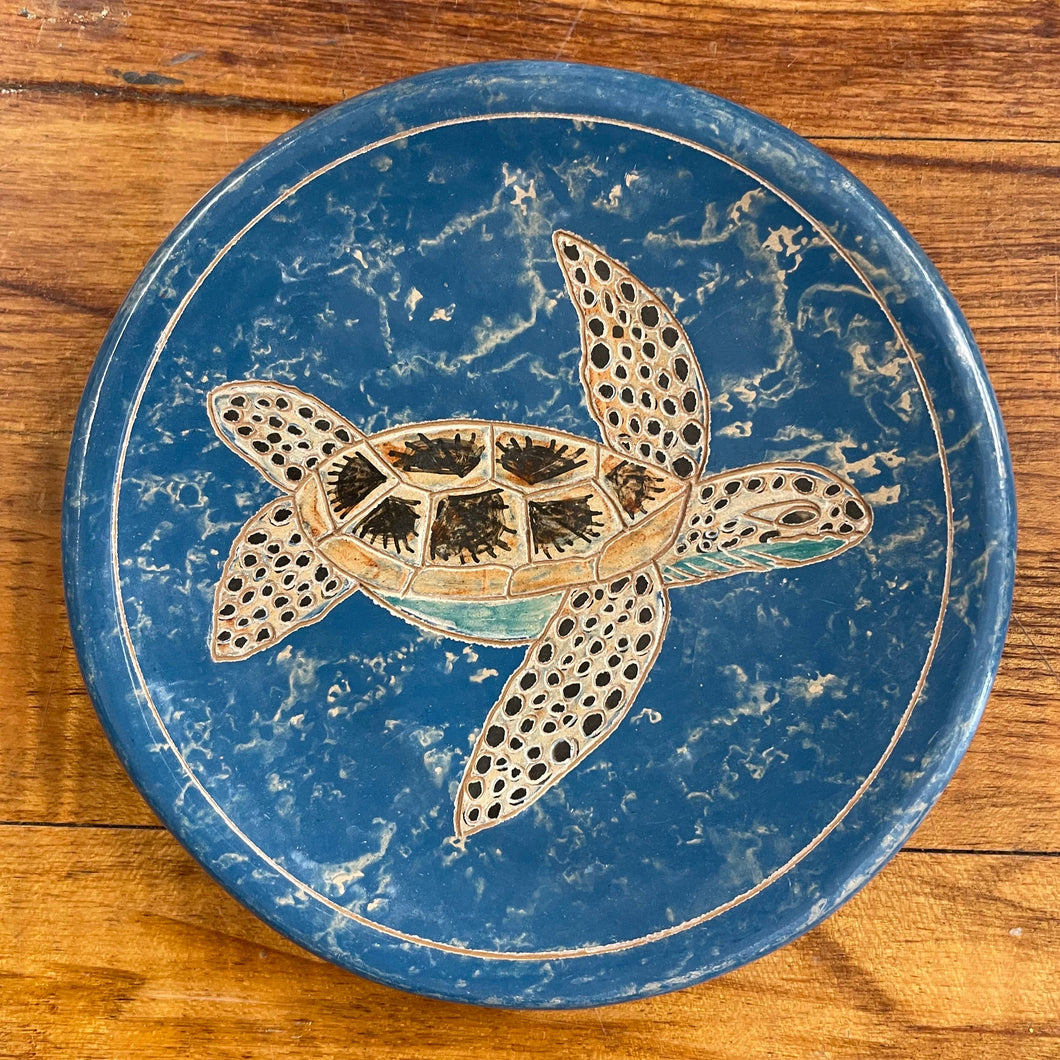 Ceramic Ring Dish - Sea Turtle