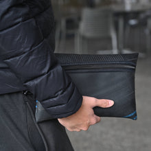 Load image into Gallery viewer, Recycled Inner Tube Tech Accessory Pouch
