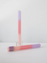 Load image into Gallery viewer, Square Taper Candlestick - Multi-Scented (Set of 2) *Lavender, Cherry Blossom, Peach Blossom*
