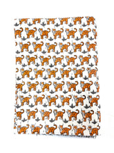 Load image into Gallery viewer, Kantha Block Printed Baby Blanket - Tiger
