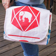 Load image into Gallery viewer, Diamond Elephant Small Messenger Bag
