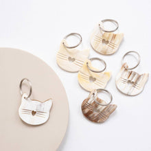Load image into Gallery viewer, Kitty Love Key Ring
