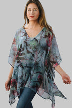 Load image into Gallery viewer, Kumari Cupro Tops: Emerald &amp; Amethyst
