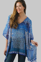 Load image into Gallery viewer, Kumari Cupro Tops: Emerald &amp; Amethyst
