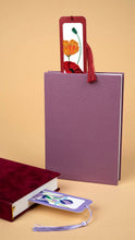 Load image into Gallery viewer, Handmade Quilled Paper Red and Orange Poppies Bookmark
