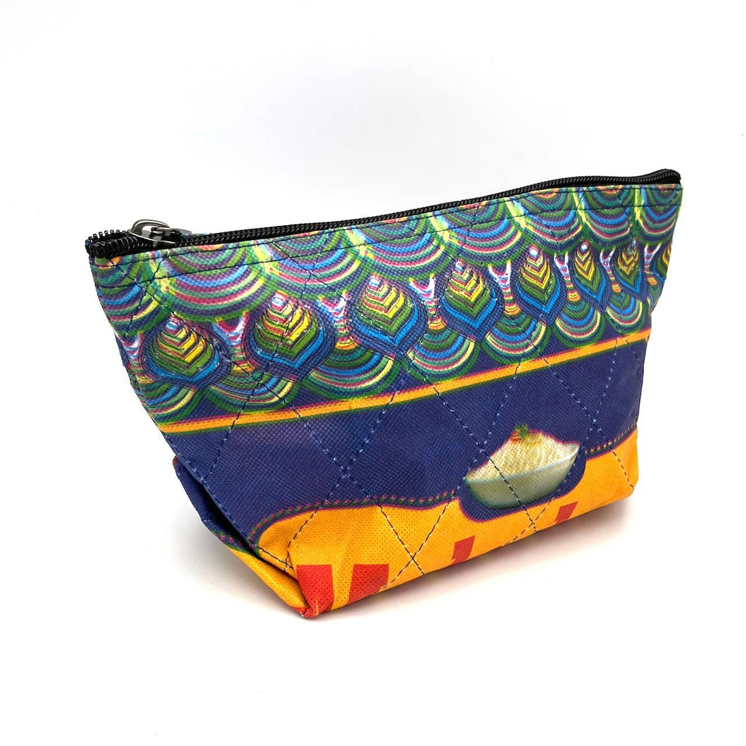 Upcycled Rice Sack Toiletry Bag