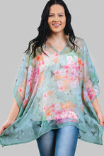 Load image into Gallery viewer, Kumari Cupro Tops: Emerald &amp; Amethyst
