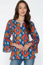 Load image into Gallery viewer, Kala Cotton Tunics : Navy Blue Multi / S/M
