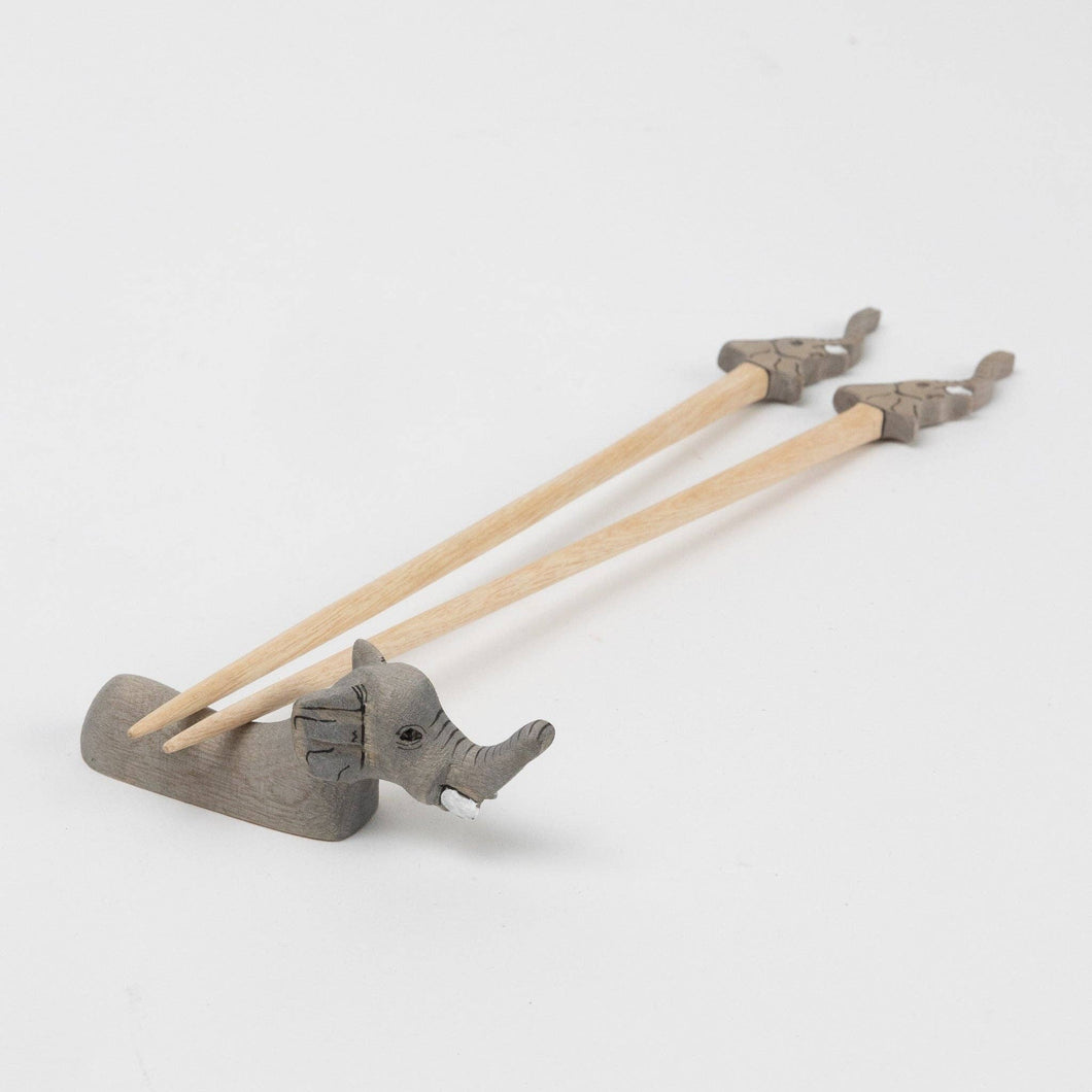 * Tembo Elephant Chopstick Set *