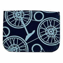 Load image into Gallery viewer, Cotton Cardholders Spring 2024 Prints! Blue Bikes
