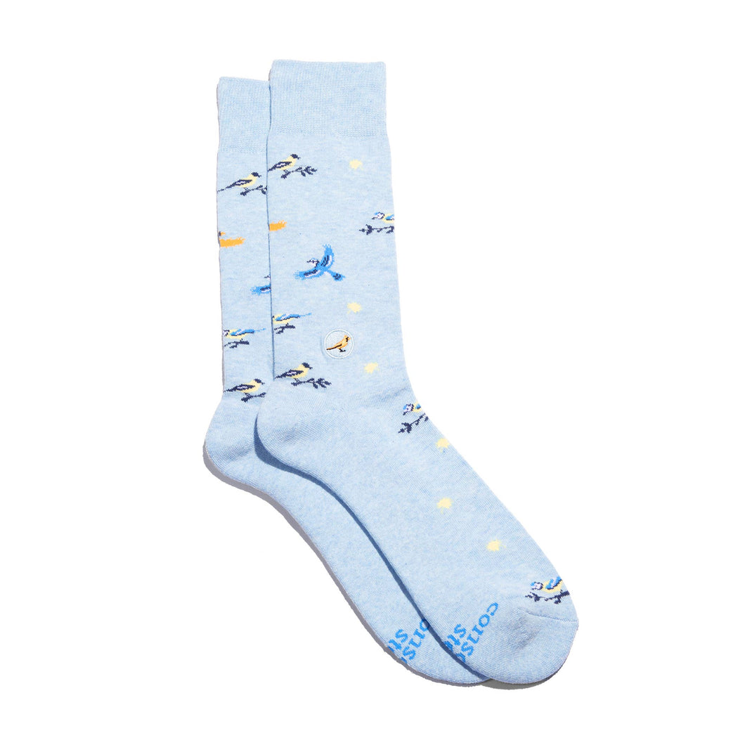 Socks that Protect Songbirds - Medium