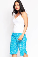 Load image into Gallery viewer, Block Print Cotton Shorts : Navy / S/M
