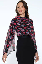 Load image into Gallery viewer, Aloka Scarf - Turquoise &amp; Orchid
