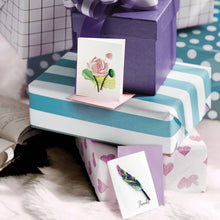 Load image into Gallery viewer, Pink Lotus Gift Enclosure Mini Card
