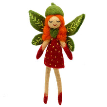 Load image into Gallery viewer, Strawberry Fairy Ornament: Fern
