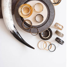 Load image into Gallery viewer, Horn Bangle - Medium
