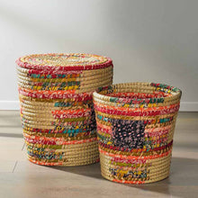 Load image into Gallery viewer, Pop Top Chindi Baskets - Large
