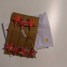 Load image into Gallery viewer, Snowy Star Garland
