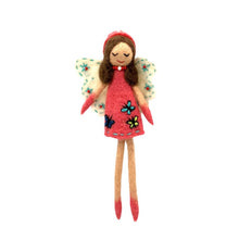 Load image into Gallery viewer, Meadow Fairy Felt Ornament - Woodlands
