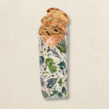 Load image into Gallery viewer, Bees Wrap Beeswax Reusable Bread Wrap - Herb Garden Print
