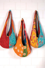 Load image into Gallery viewer, Kantha Sari Tote Bag
