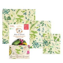 Load image into Gallery viewer, 3 Pack Assorted VEGAN - Herb Garden Print
