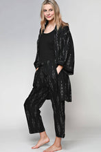 Load image into Gallery viewer, Black Ikat Handloom Pants: L/XL

