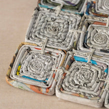 Load image into Gallery viewer, Read All About It Recycled Newspaper Trivet
