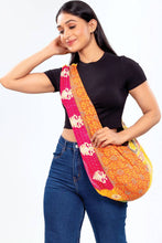 Load image into Gallery viewer, Kantha Sari Tote Bag
