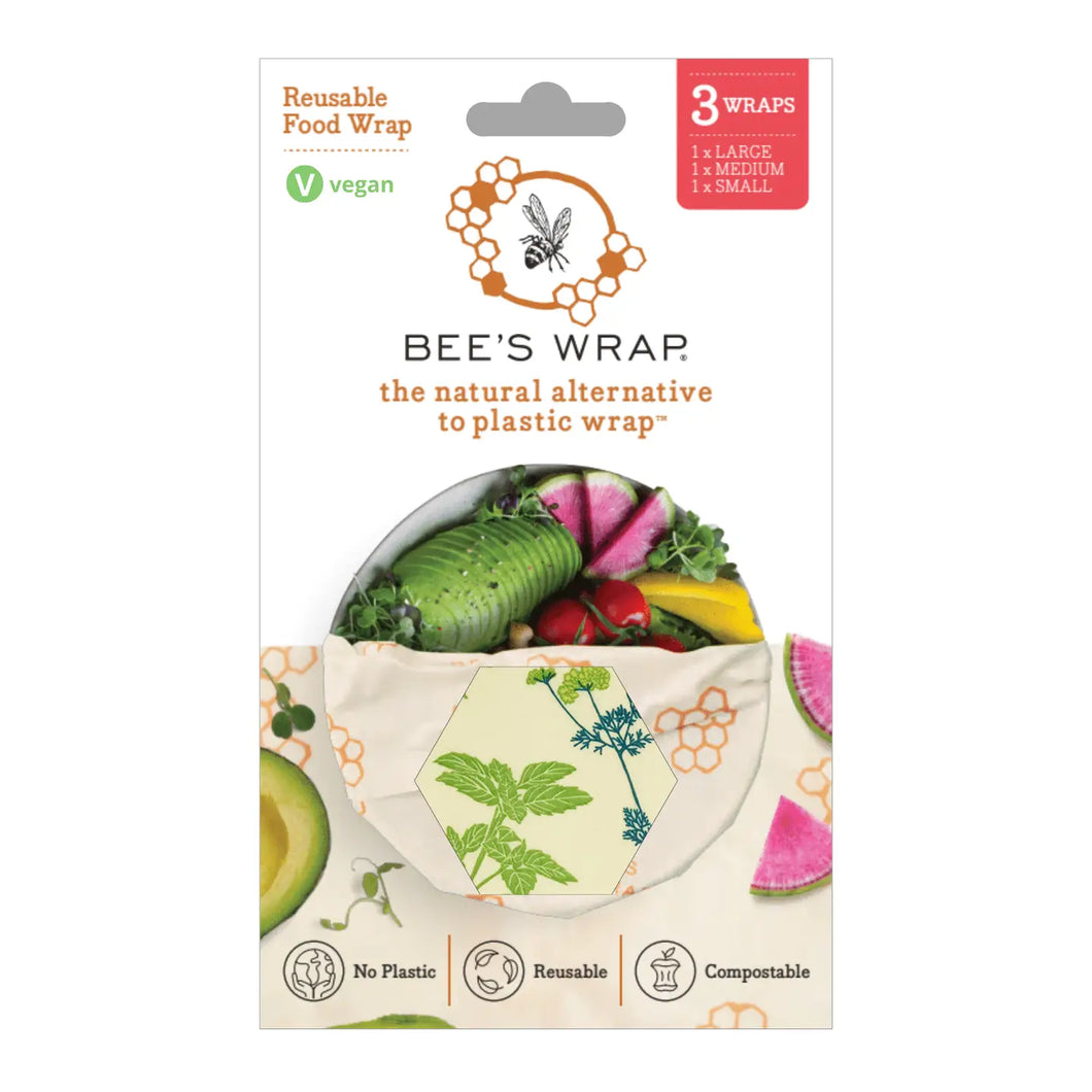 3 Pack Assorted VEGAN - Herb Garden Print