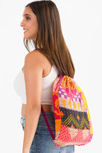 Load image into Gallery viewer, Kantha Patchwork Backpack
