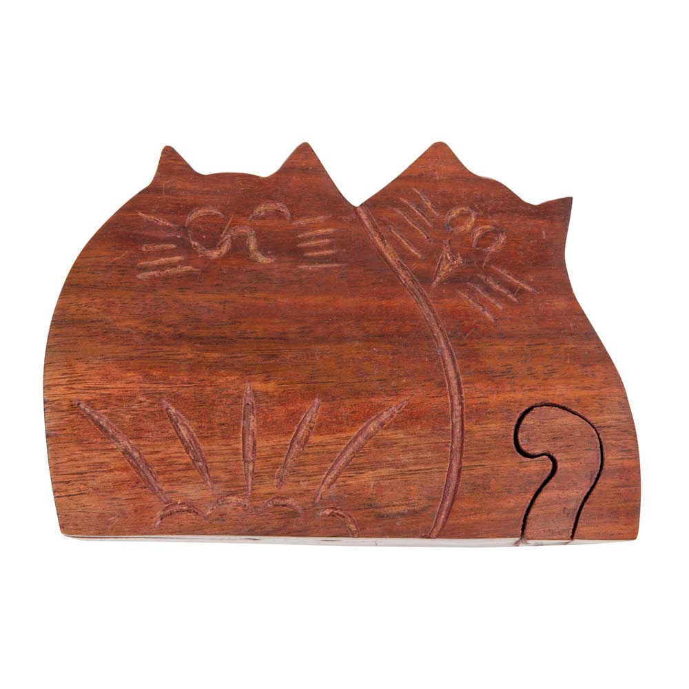 Twin Kitties Puzzle Box *