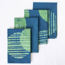 Load image into Gallery viewer, Napkin: Eclipse - Green-Organic
