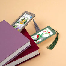 Load image into Gallery viewer, Handmade Quilled Paper Hummingbirds Bookmark
