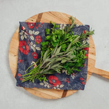 Load image into Gallery viewer, Bees Wrap Beeswax Reusable Bread Wrap - Botanical Print
