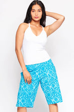 Load image into Gallery viewer, Block Print Cotton Shorts : Navy / S/M
