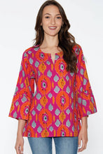 Load image into Gallery viewer, Kala Cotton Tunics : Navy Blue Multi / S/M
