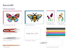 Load image into Gallery viewer, Create-a-Quill DIY Kit: Insects
