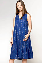 Load image into Gallery viewer, Ikat Handloom Dresses : Burgundy / S/M
