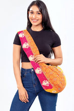 Load image into Gallery viewer, Kantha Sari Tote Bag
