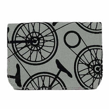 Load image into Gallery viewer, Cotton Cardholders Spring 2024 Prints! Blue Bikes
