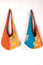 Load image into Gallery viewer, Kantha Sari Tote Bag
