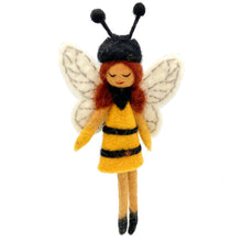 Load image into Gallery viewer, Bumblebee Fairy Ornament: Fern

